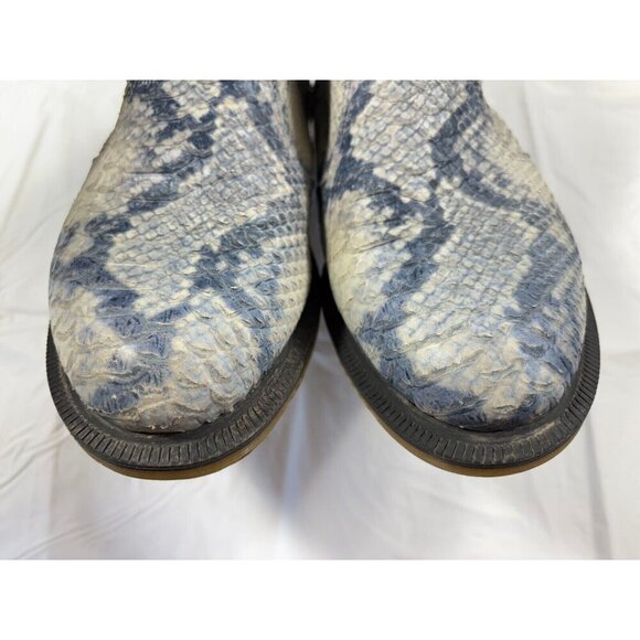 Dr.Marten's Flora Asciano Leather Snakeskin Embossed Chelsea Boot Women's Size 7 - Picture 10 of 14